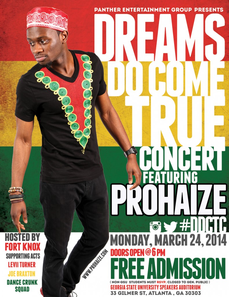 Prohaize - Dreams Do Come True (#DDCTC Flyer)
