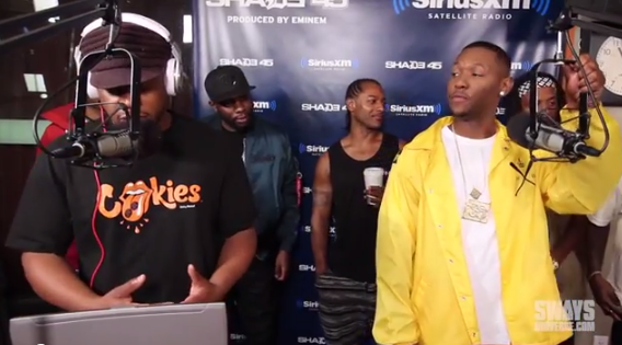 HS87 Freestyles Over Unreleased Hit-Boy Production on Sway (Video)