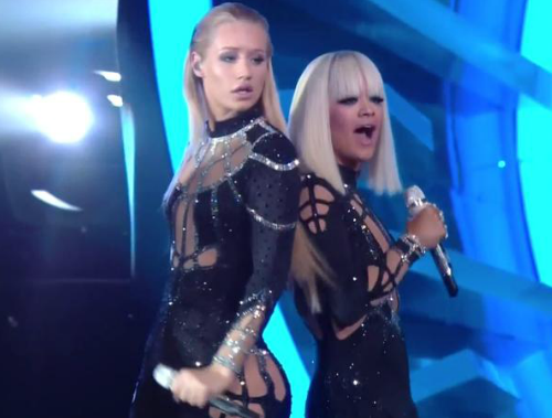 Iggy Azalea & Rita Ora Perform “Black Widow” At 2014 VMAs (Video)
