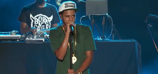 J. Cole 2014 Made In America Festival Day 1 Performance (Video)