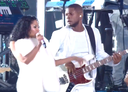 Usher & Nicki Minaj Perform “She Came to Give It to You” 2014 VMAs (Video)