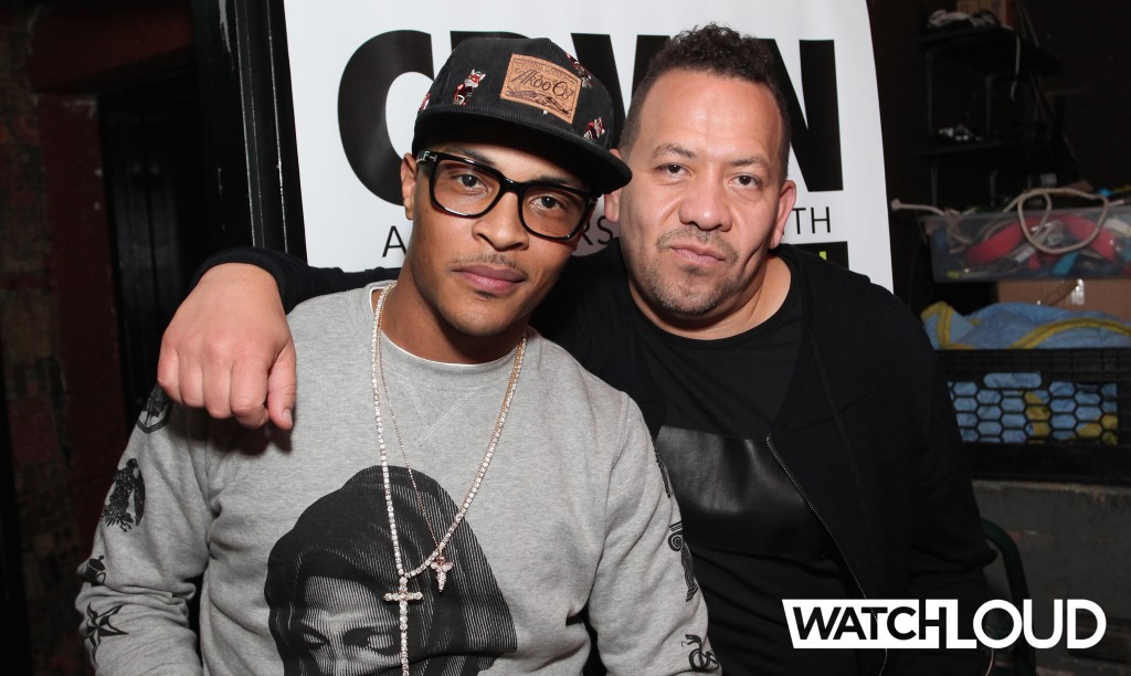 Elliott Wilson Hosts CRWN With T.I. For WatchLOUD.com Presented By Footaction