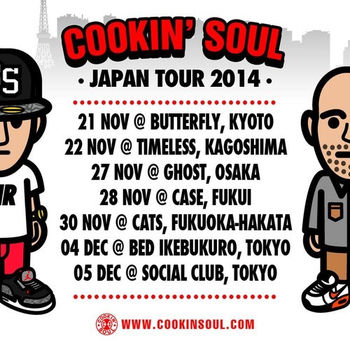 Cookin’ Soul: Japan Diggin (2014 Tour Mix)