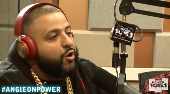 DJ Khaled Visits The Angie Martinez Show (Video)
