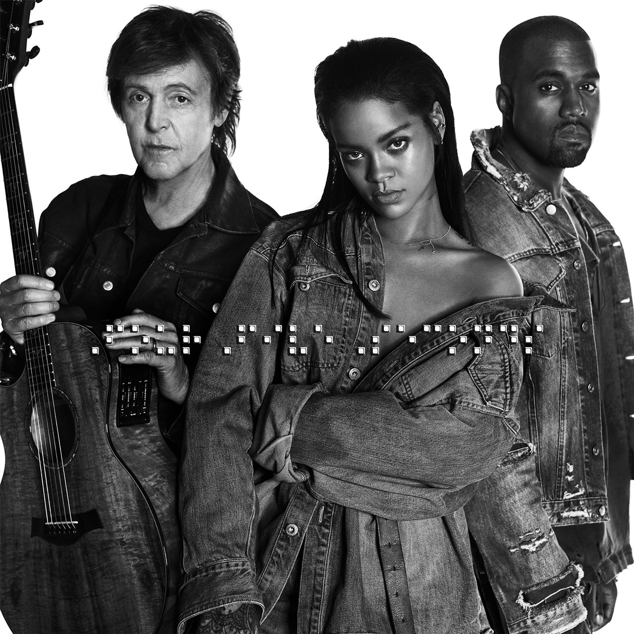 Rihanna Recruits Kanye West & Paul McCartney For “FourFiveSeconds”