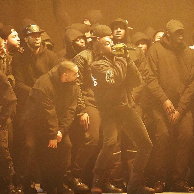 Kanye West Debuts New Single “All Day” At Brit 2015 Awards