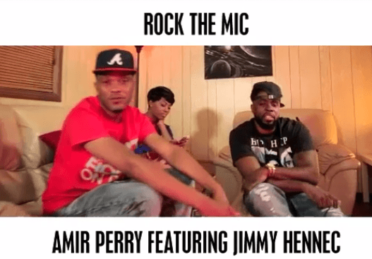Amir Perry: Rock The Mic Feat. Jimmy Hennec (Video)