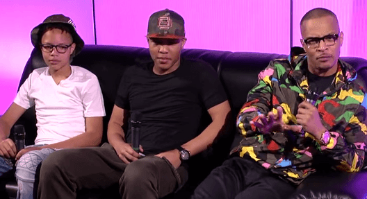 T.I. Sons Ask Him Tough Questions About Being A Father On Hot 97