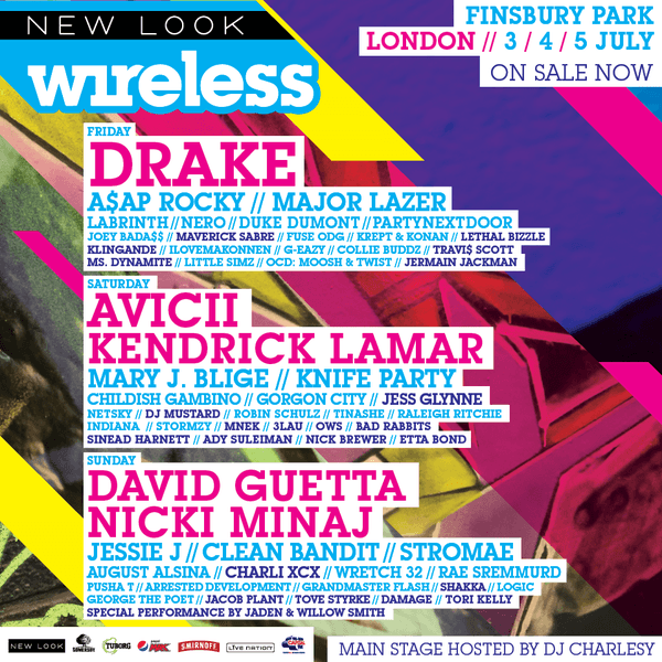 Stream The Wireless Festival 2015 Live