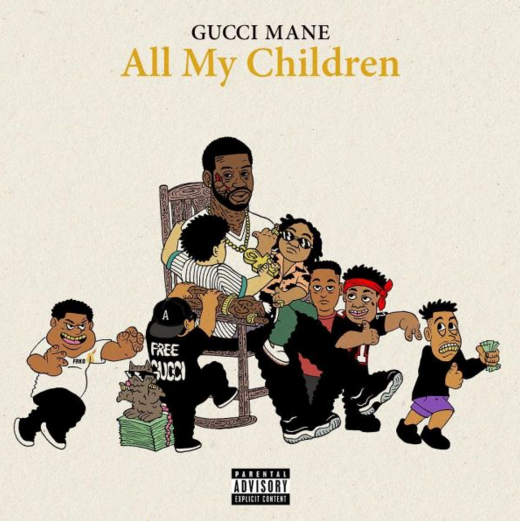 Gucci Mane Still Celebrating Father’s Day w/ “All My Children”