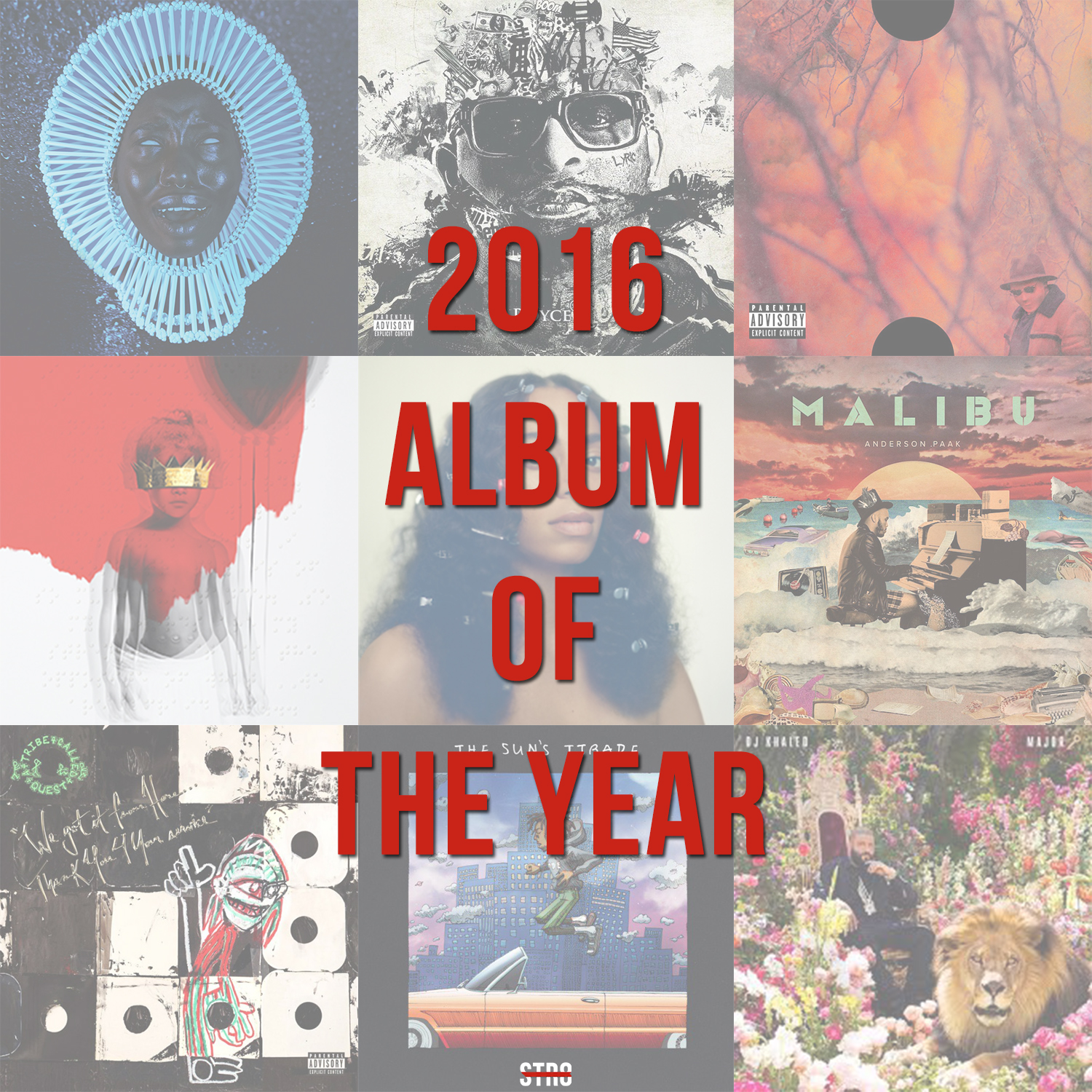 2016 Album Of The Year