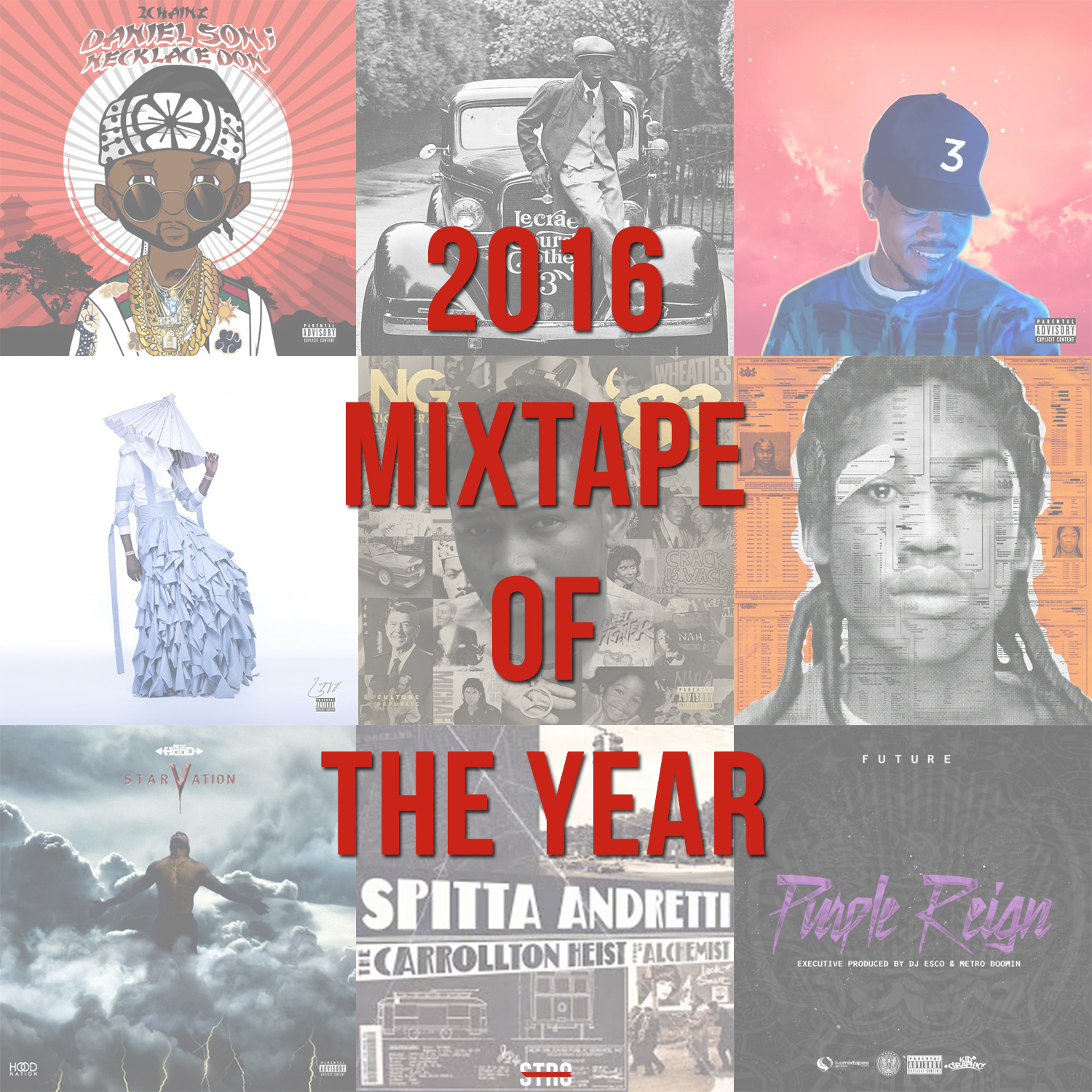 2016 Mixtape Of The Year