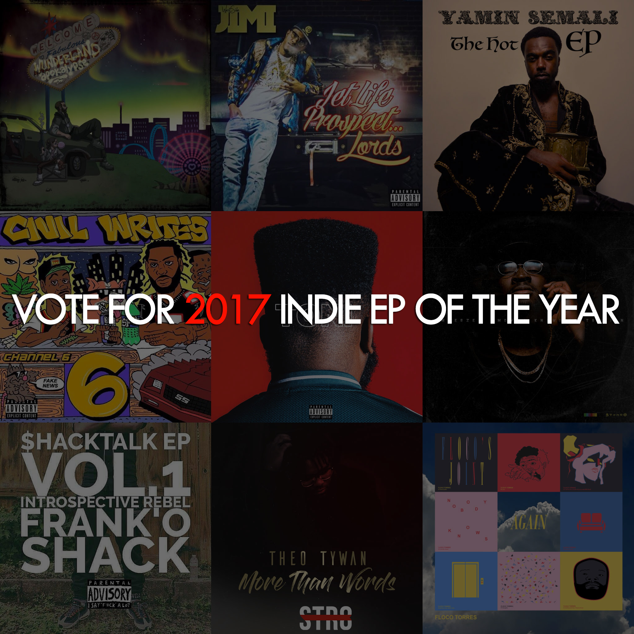 Vote For 2017 Indie EP Of The Year